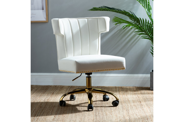 Wayfair white 2024 desk chairs